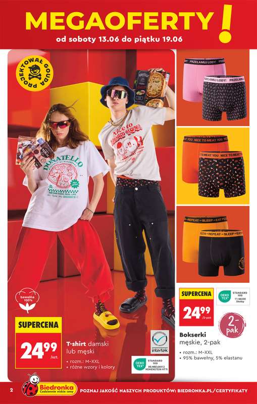 Biedronka - gazetka promocyjna Hity i inspiracje, od 13.06 od soboty 13.06 do środy 01.07 - strona 4