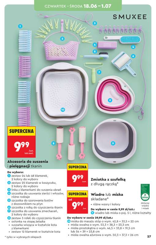 Biedronka - gazetka promocyjna Hity i inspiracje, od 13.06 od soboty 13.06 do środy 01.07 - strona 29