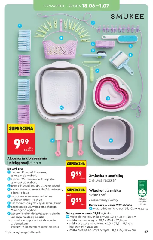Biedronka - gazetka promocyjna Hity i inspiracje, od 13.06 od soboty 13.06 do środy 01.07 - strona 29