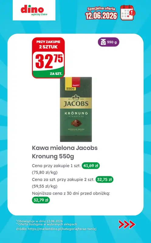 Dino - gazetka promocyjna Specjalna oferta na 12.06.2026 - promocje spoza gazetki od piątku 12.06 do piątku 12.06 - strona 9