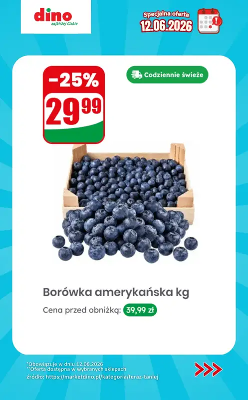 Dino - gazetka promocyjna Specjalna oferta na 12.06.2026 - promocje spoza gazetki od piątku 12.06 do piątku 12.06 - strona 4
