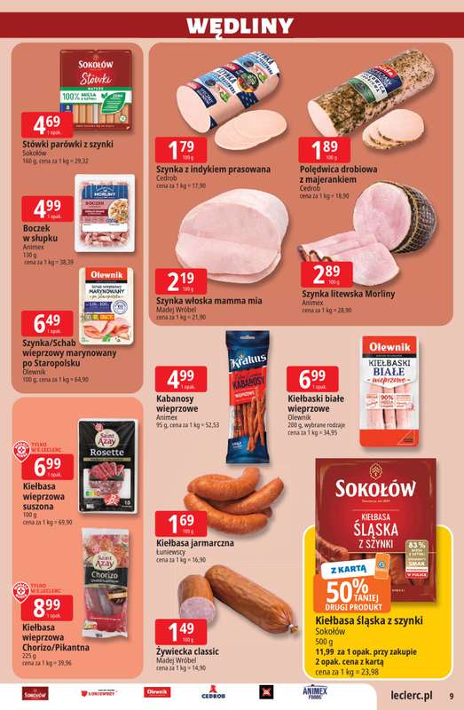 Leclerc - gazetka promocyjna Oferta E.Leclerc | Sezon na przetwory od wtorku 16.06 do niedzieli 28.06 - strona 9