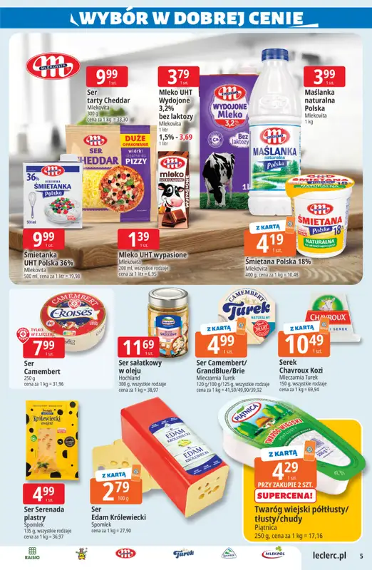Leclerc - gazetka promocyjna Oferta E.Leclerc | Sezon na przetwory od wtorku 16.06 do niedzieli 28.06 - strona 5