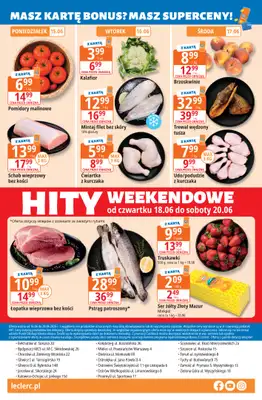 Leclerc - gazetka promocyjna Oferta E.Leclerc | Sezon na przetwory od wtorku 16.06 do niedzieli 28.06 - strona 24