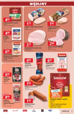 Leclerc - gazetka promocyjna Oferta E.Leclerc | Sezon na przetwory od wtorku 16.06 do niedzieli 28.06 - strona 9
