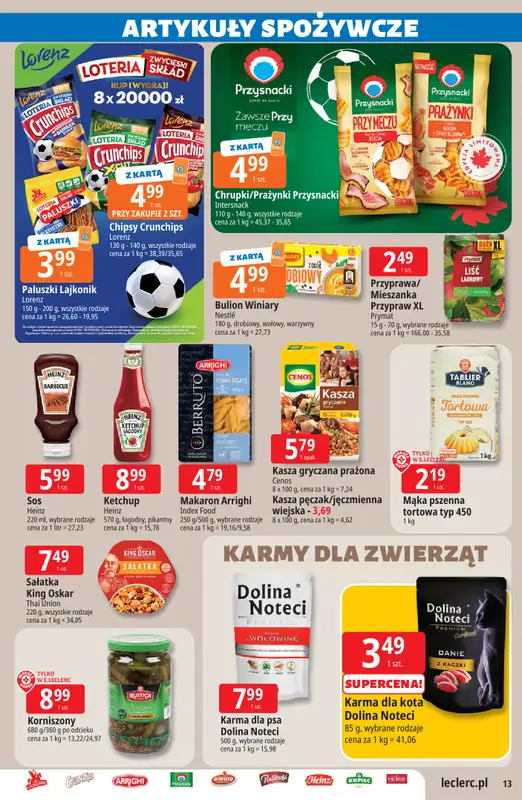 Leclerc - gazetka promocyjna Oferta E.Leclerc | Sezon na przetwory od wtorku 16.06 do niedzieli 28.06 - strona 13