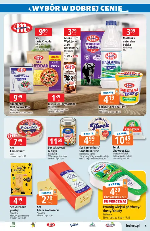 Leclerc - gazetka promocyjna Oferta E.Leclerc | Sezon na przetwory od wtorku 16.06 do niedzieli 28.06 - strona 5