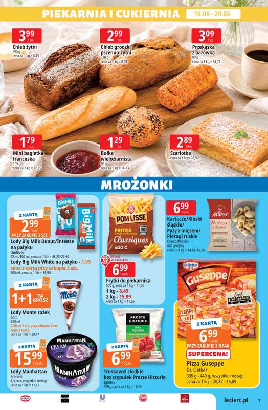 Leclerc - gazetka promocyjna Oferta E.Leclerc | Sezon na przetwory od wtorku 16.06 do niedzieli 28.06 - strona 7