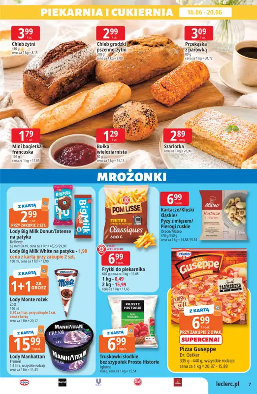 Leclerc - gazetka promocyjna Oferta E.Leclerc | Sezon na przetwory od wtorku 16.06 do niedzieli 28.06 - strona 7