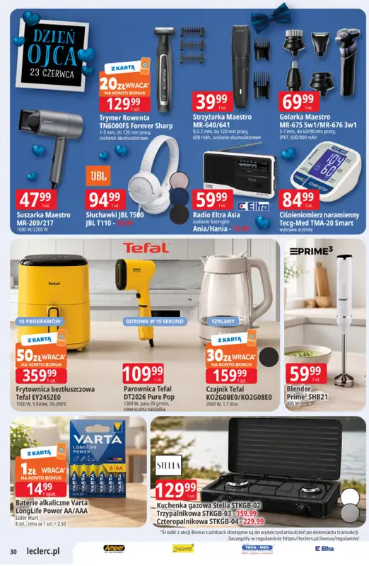 Leclerc - gazetka promocyjna Oferta E.Leclerc | Sezon na przetwory od wtorku 16.06 do niedzieli 28.06 - strona 30