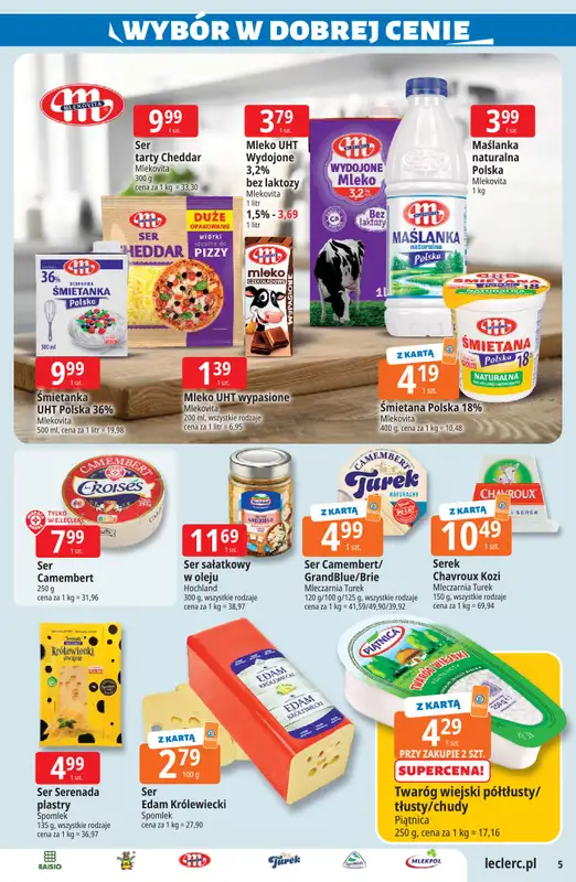 Leclerc - gazetka promocyjna Oferta E.Leclerc | Sezon na przetwory od wtorku 16.06 do niedzieli 28.06 - strona 5
