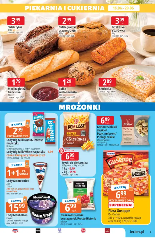 Leclerc - gazetka promocyjna Oferta E.Leclerc | Sezon na przetwory od wtorku 16.06 do niedzieli 28.06 - strona 7
