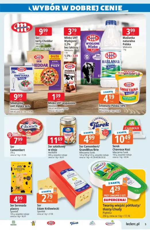 Leclerc - gazetka promocyjna Oferta E.Leclerc | Sezon na przetwory od wtorku 16.06 do niedzieli 28.06 - strona 5