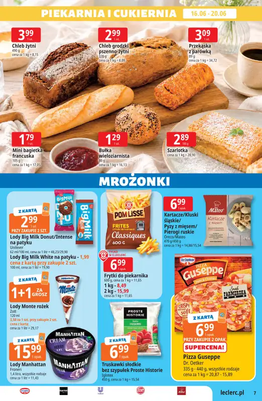 Leclerc - gazetka promocyjna Oferta E.Leclerc | Sezon na przetwory od wtorku 16.06 do niedzieli 28.06 - strona 7