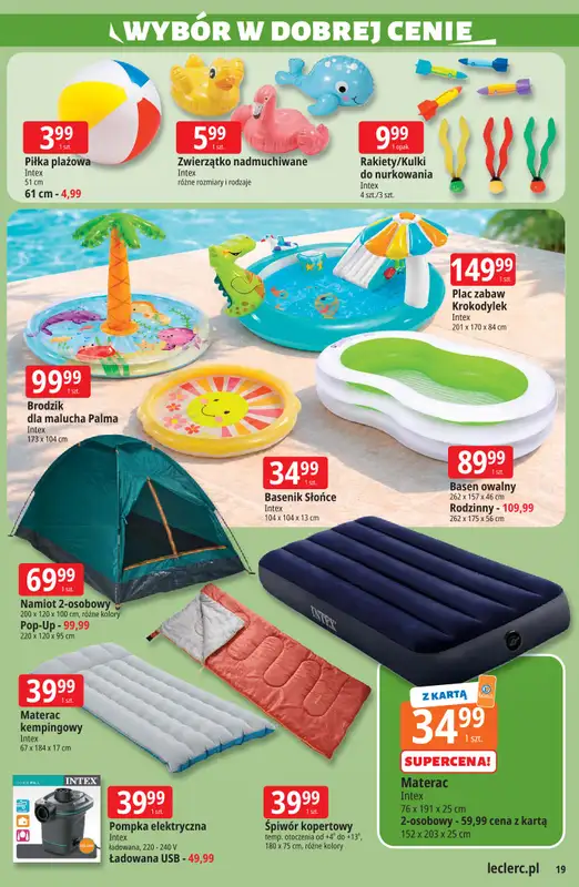 Leclerc - gazetka promocyjna Oferta E.Leclerc | Sezon na przetwory od wtorku 16.06 do niedzieli 28.06 - strona 19