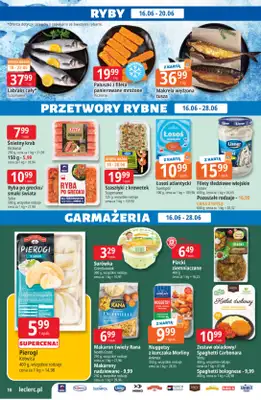 Leclerc - gazetka promocyjna Oferta E.Leclerc | Sezon na przetwory od wtorku 16.06 do niedzieli 28.06 - strona 10