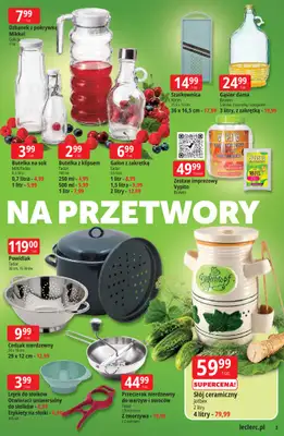 Leclerc - gazetka promocyjna Oferta E.Leclerc | Sezon na przetwory od wtorku 16.06 do niedzieli 28.06 - strona 3