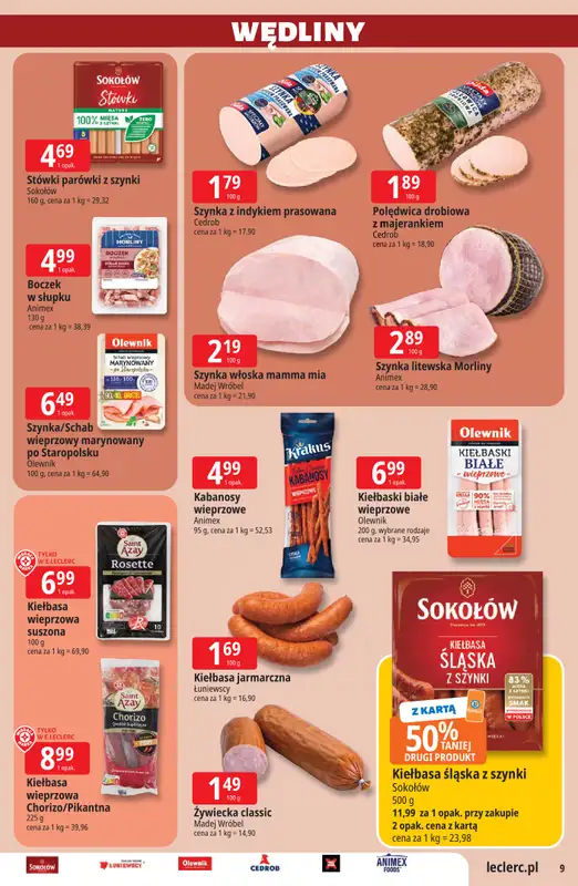 Leclerc - gazetka promocyjna Oferta E.Leclerc | Sezon na przetwory od wtorku 16.06 do niedzieli 28.06 - strona 9