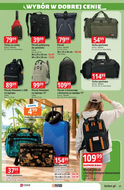 Leclerc - gazetka promocyjna Oferta E.Leclerc | Sezon na przetwory od wtorku 16.06 do niedzieli 28.06 - strona 21