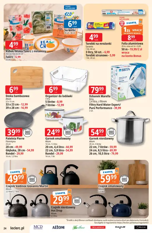 Leclerc - gazetka promocyjna Oferta E.Leclerc | Sezon na przetwory od wtorku 16.06 do niedzieli 28.06 - strona 24