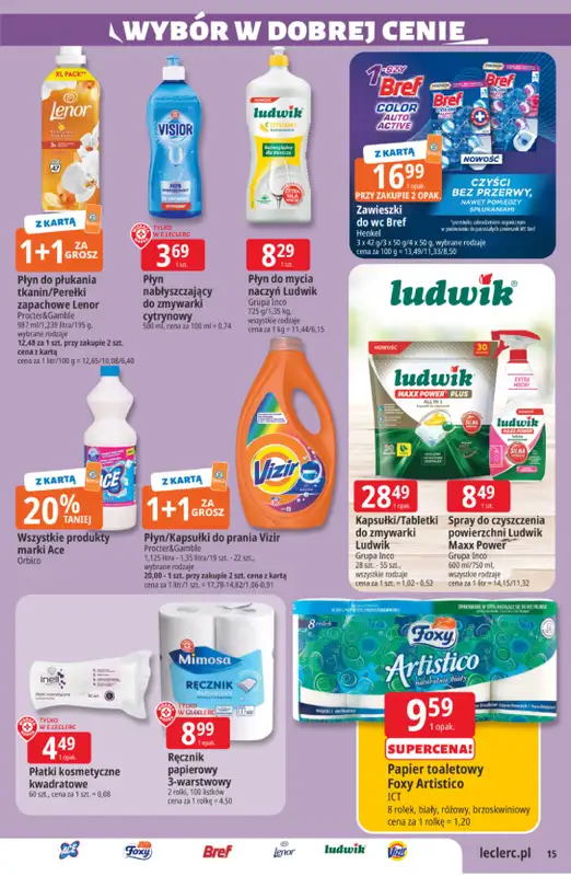 Leclerc - gazetka promocyjna Oferta E.Leclerc | Sezon na przetwory od wtorku 16.06 do niedzieli 28.06 - strona 15