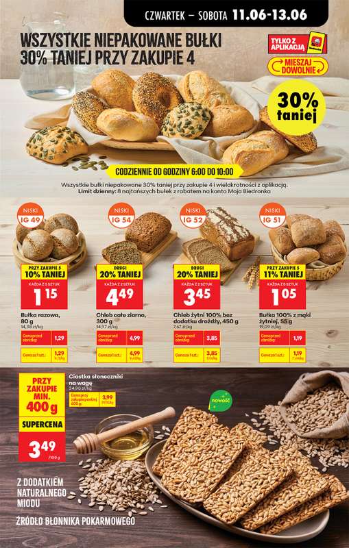 Biedronka - gazetka promocyjna Od czwartku, Z ladą tradycyjną od czwartku 11.06 do środy 17.06 - strona 41