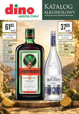 Dino - gazetka promocyjna Katalog alkoholowy - czerwiec 2026 od piątku 12.06 do soboty 13.06