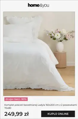 home&you - gazetka promocyjna Druga rzecz -90% od piątku 12.06 do niedzieli 14.06 - strona 11