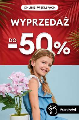 Sinsay - gazetka promocyjna Wyprzedaż do -50% | Dziecko od piątku 12.06 