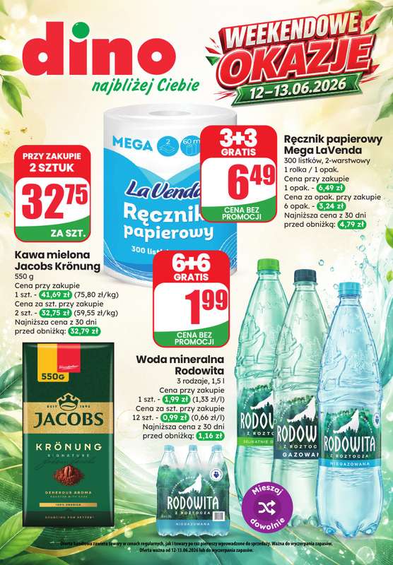 Dino - gazetka promocyjna Katalog - Weekendowe Okazje od piątku 12.06 do soboty 13.06