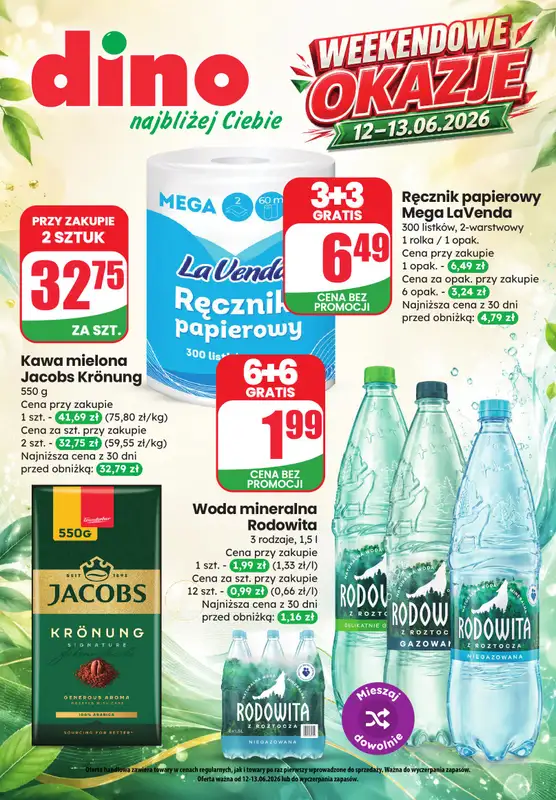 Dino - gazetka promocyjna Katalog - Weekendowe Okazje od piątku 12.06 do soboty 13.06