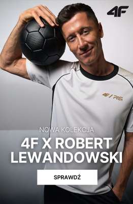 4F - gazetka promocyjna Nowa kolekcja 4F x Robert Lewandowski od piątku 12.06 