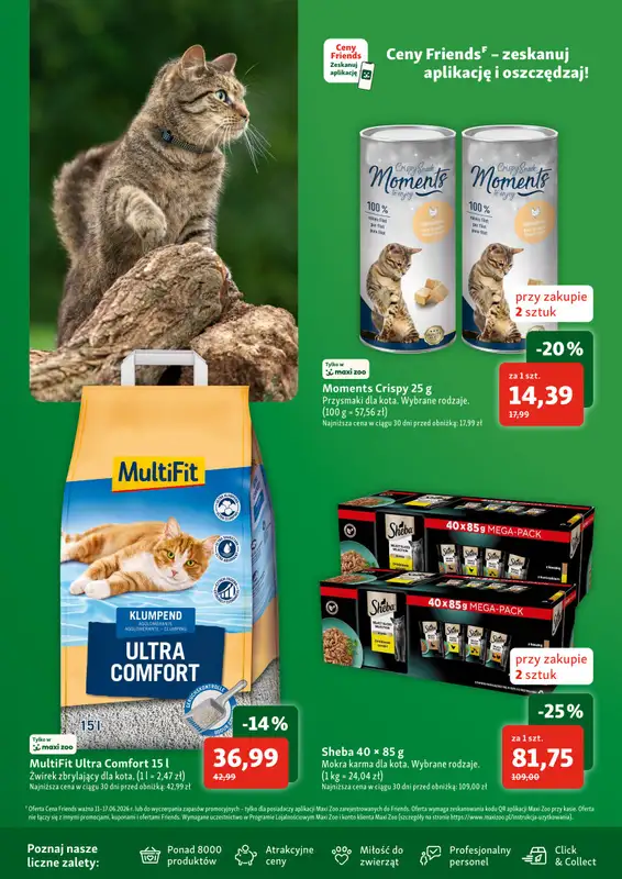MAXI ZOO - gazetka promocyjna Gazetka  do środy 17.06 - strona 16