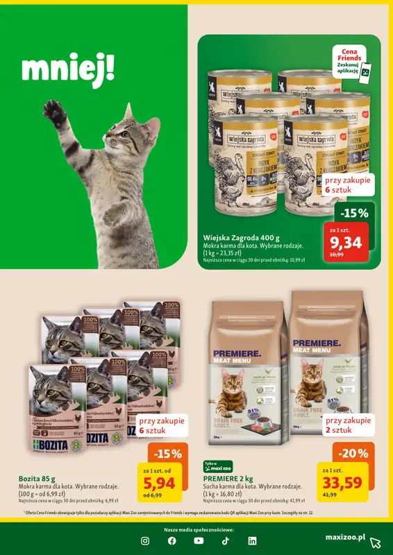 MAXI ZOO - gazetka promocyjna Gazetka  do środy 17.06 - strona 7