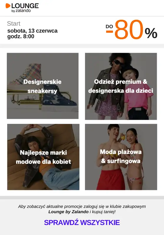 Lounge by Zalando - gazetka promocyjna Do -80% promocje na wybrane marki na WEEKEND! od soboty 13.06 do niedzieli 14.06 - strona 6