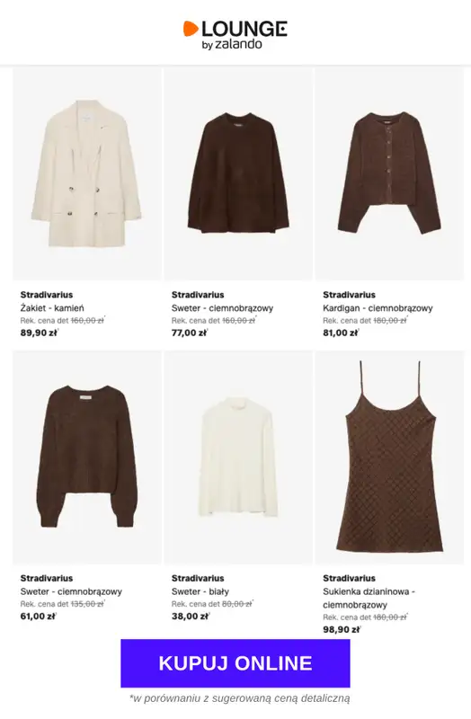 Lounge by Zalando - gazetka promocyjna Do -82% Stradivarius od piątku 12.06 do poniedziałku 15.06 - strona 8