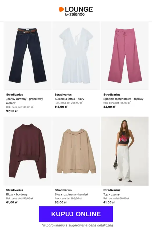 Lounge by Zalando - gazetka promocyjna Do -82% Stradivarius od piątku 12.06 do poniedziałku 15.06 - strona 5