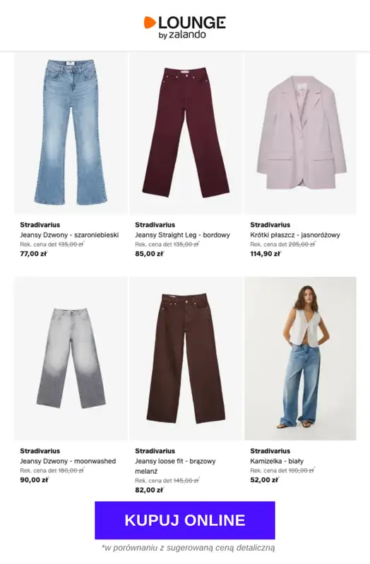 Lounge by Zalando - gazetka promocyjna Do -82% Stradivarius od piątku 12.06 do poniedziałku 15.06 - strona 10