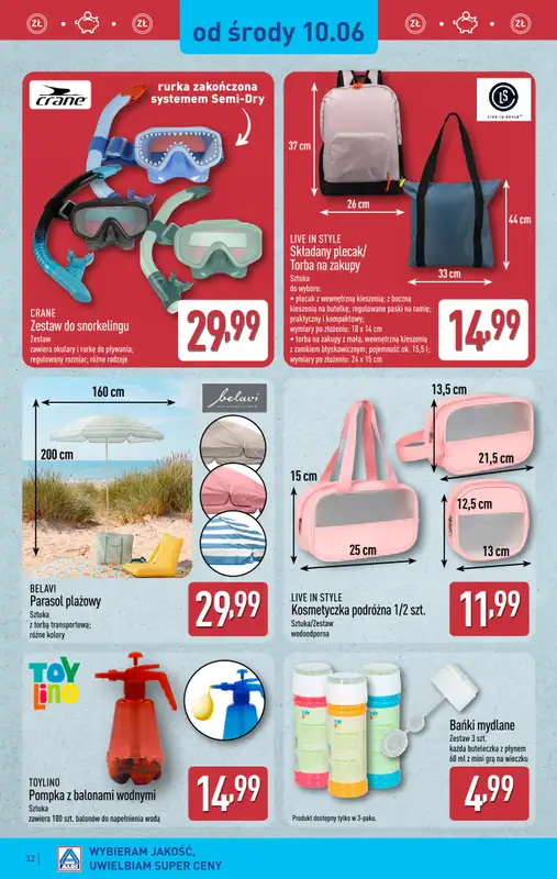 Aldi - gazetka promocyjna Pełny katalog! od poniedziałku 08.06 do soboty 13.06 - strona 32