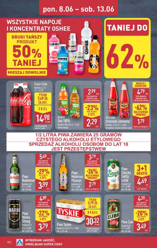 Aldi - gazetka promocyjna Pełny katalog! od poniedziałku 08.06 do soboty 13.06 - strona 20