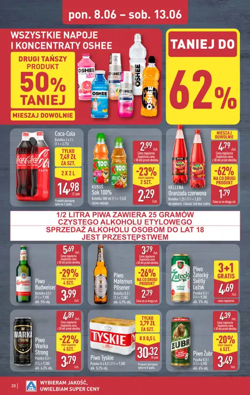 Aldi - gazetka promocyjna Pełny katalog! od poniedziałku 08.06 do soboty 13.06 - strona 20