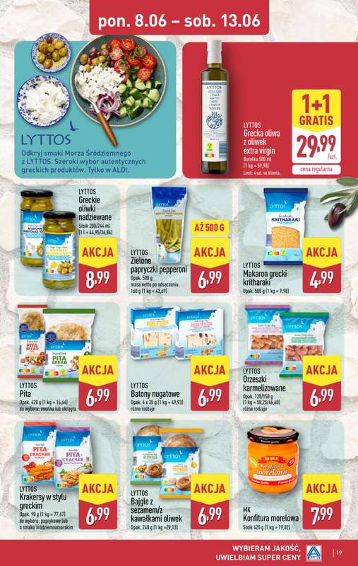 Aldi - gazetka promocyjna Pełny katalog! od poniedziałku 08.06 do soboty 13.06 - strona 19
