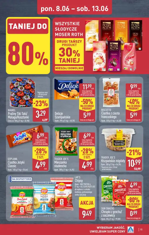Aldi - gazetka promocyjna Pełny katalog! od poniedziałku 08.06 do soboty 13.06 - strona 15