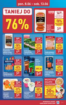 Aldi - gazetka promocyjna Pełny katalog! od poniedziałku 08.06 do soboty 13.06 - strona 9