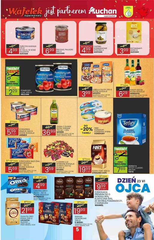 Wafelek - gazetka promocyjna Gazetka od wtorku 16.06 do soboty 27.06 - strona 5