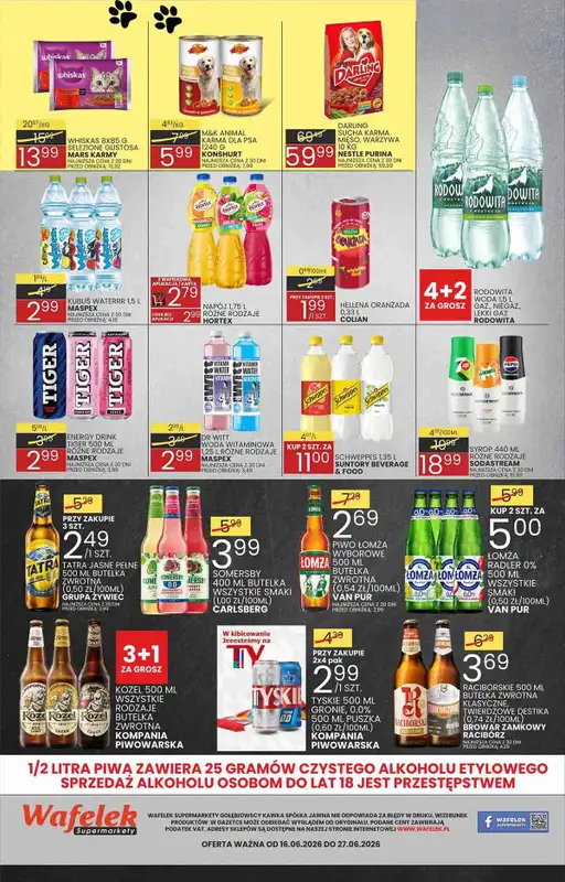 Wafelek - gazetka promocyjna Gazetka od wtorku 16.06 do soboty 27.06 - strona 8