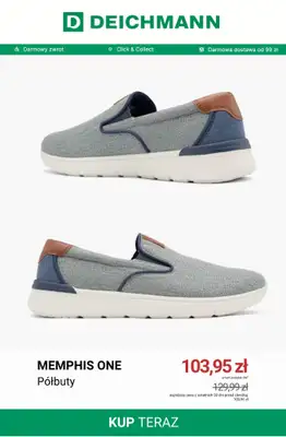 Deichmann - gazetka promocyjna Półbuty wsuwane męskie od soboty 13.06  - strona 3