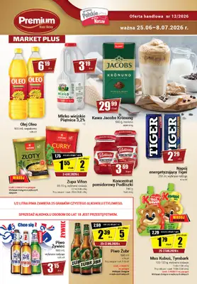 Premium Nasz Sklep - gazetka promocyjna Gazetka Premium Market Plus od czwartku 25.06 do środy 08.07