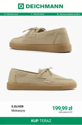 Deichmann - gazetka promocyjna Mokasyny damskie od piątku 12.06  - strona 9