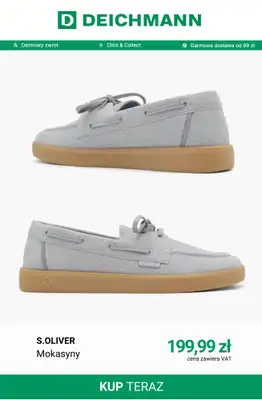 Deichmann - gazetka promocyjna Mokasyny damskie od piątku 12.06  - strona 5